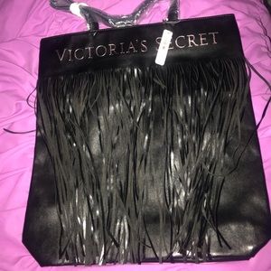 SOLD❌ NWT LARGE VICTORIA SECRET BLACK BAG!